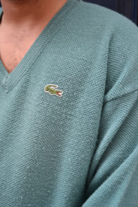 pull vintage lacoste